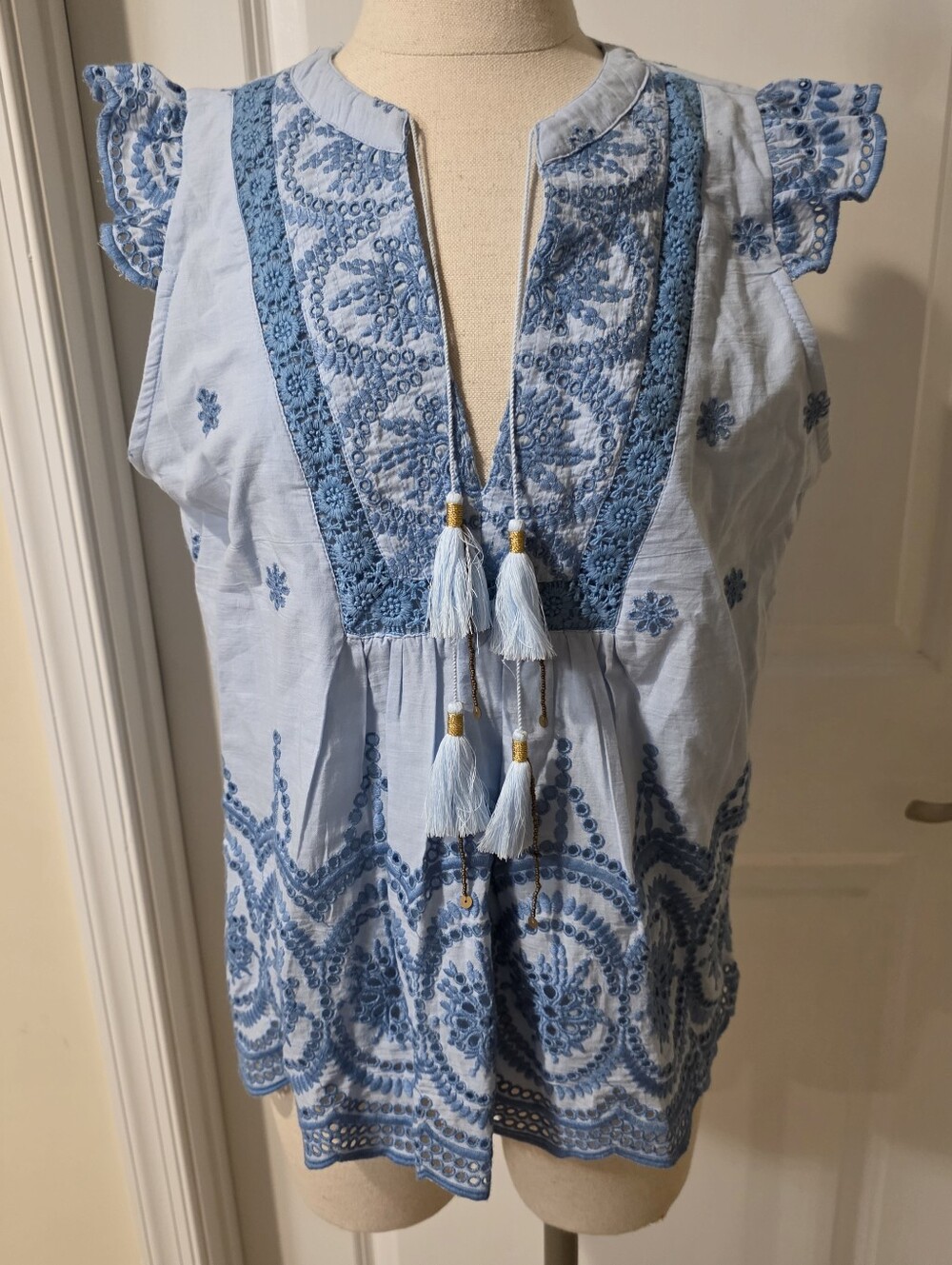 Bell By Alicia Bell Blouse Size Large